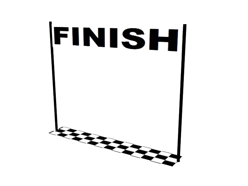 Finish Line Transparent Image PNG Image