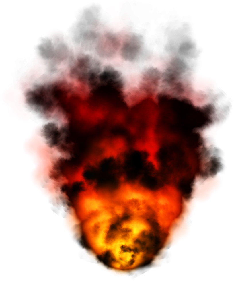 Fire Smoke Transparent PNG Image