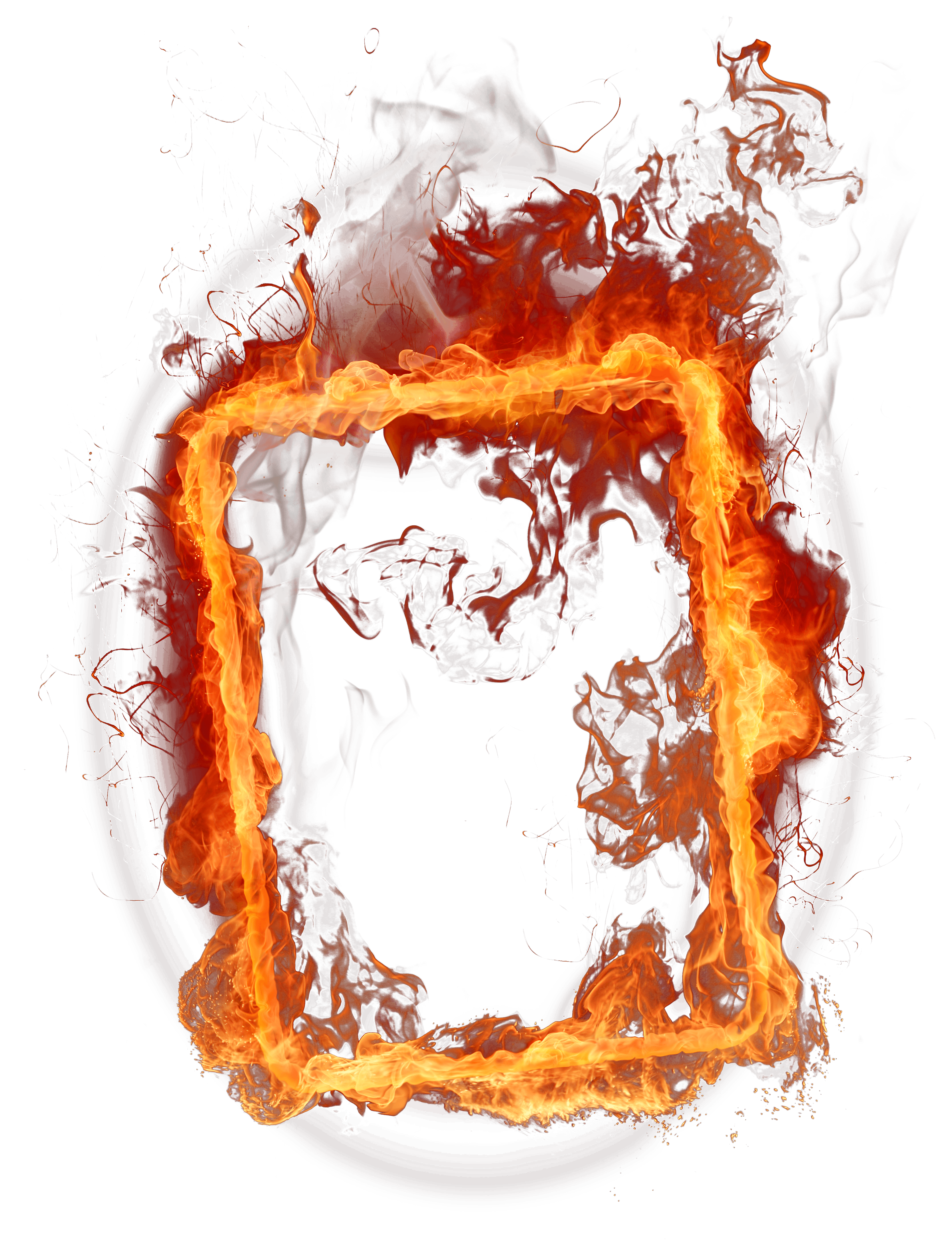 Fire Frame Png Image PNG Image