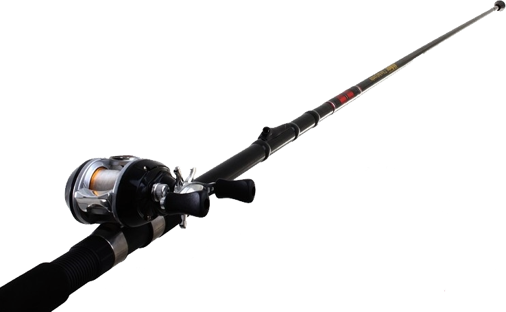 Pole Black Fishing Bass HQ Image Free PNG Image