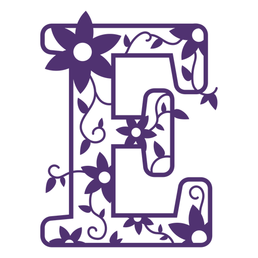 Floral Alphabet Free Download PNG HD PNG Image