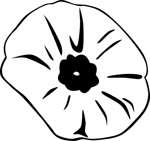 Flower Face Remembrance Poppy Day Armistice PNG Image