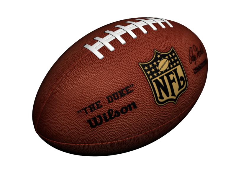 American Football Ball The Duke PNG Image