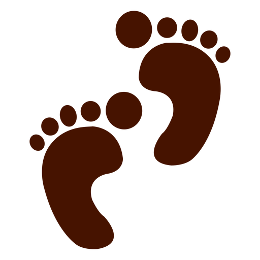 Footprints Transparent Background PNG Image