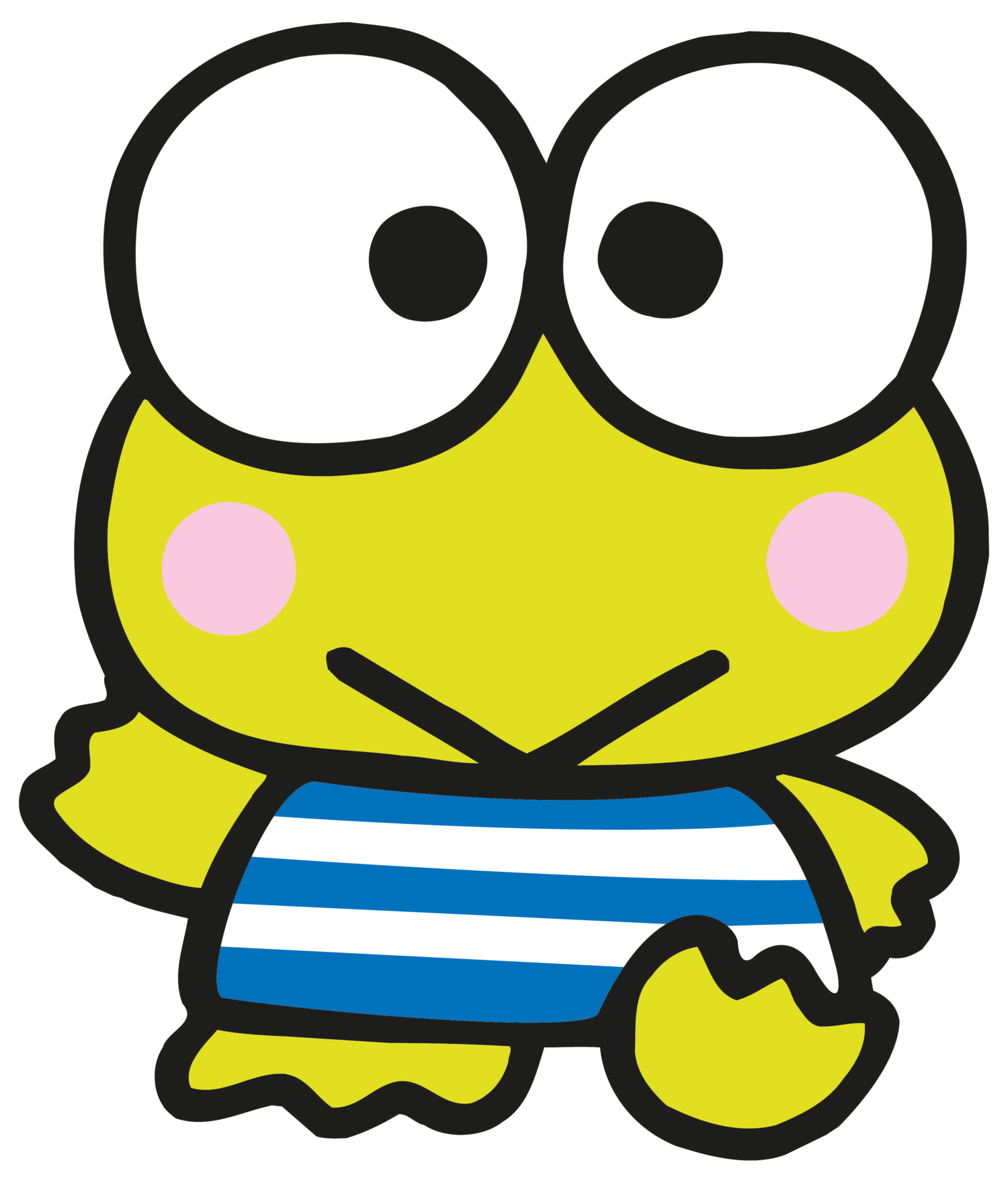 Keroppi Frog Free Clipart HQ PNG Image