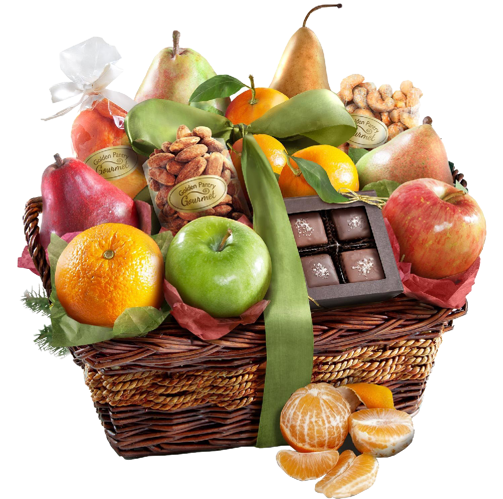 Basket Picture Fruit Free Transparent Image HQ PNG Image