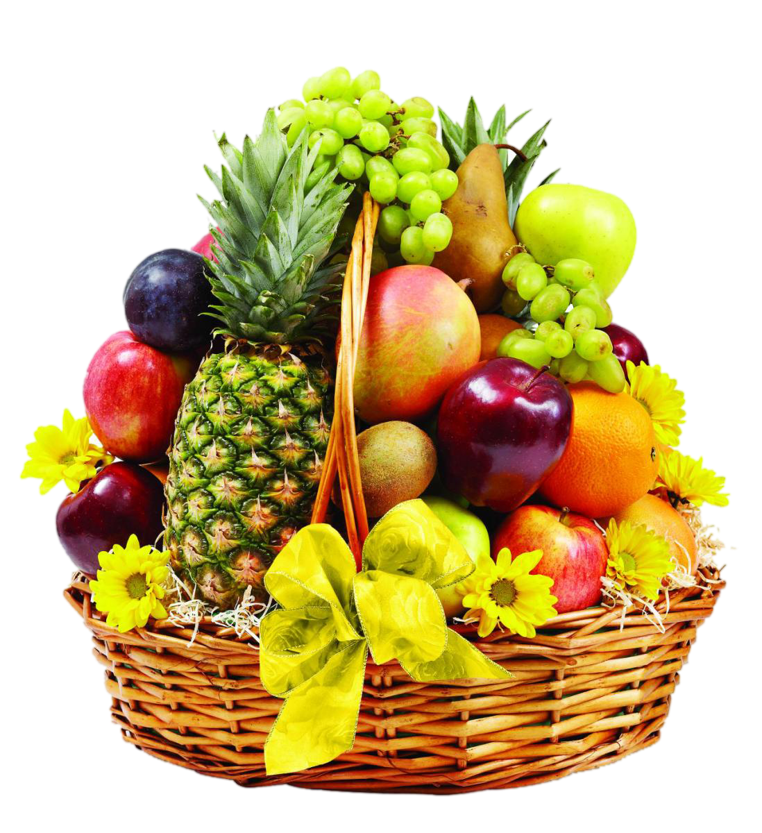 Basket Mix Photos Fruits Free Photo PNG Image