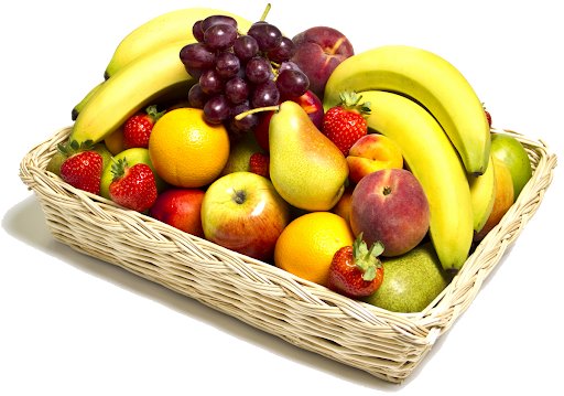 Basket Mix Pic Fruits HQ Image Free PNG Image