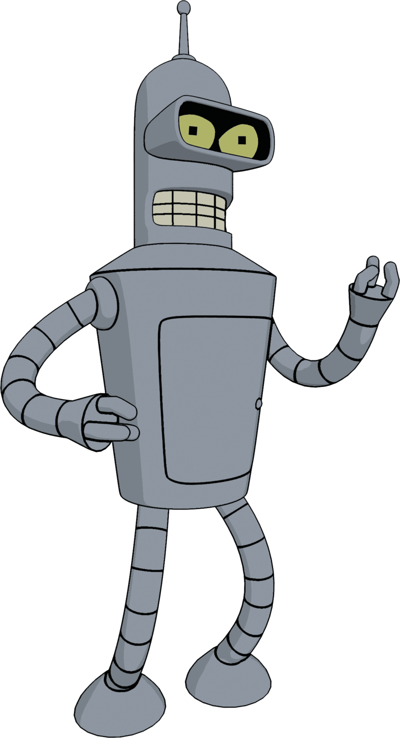 Futurama Cartoon Bender HQ Image Free PNG Image