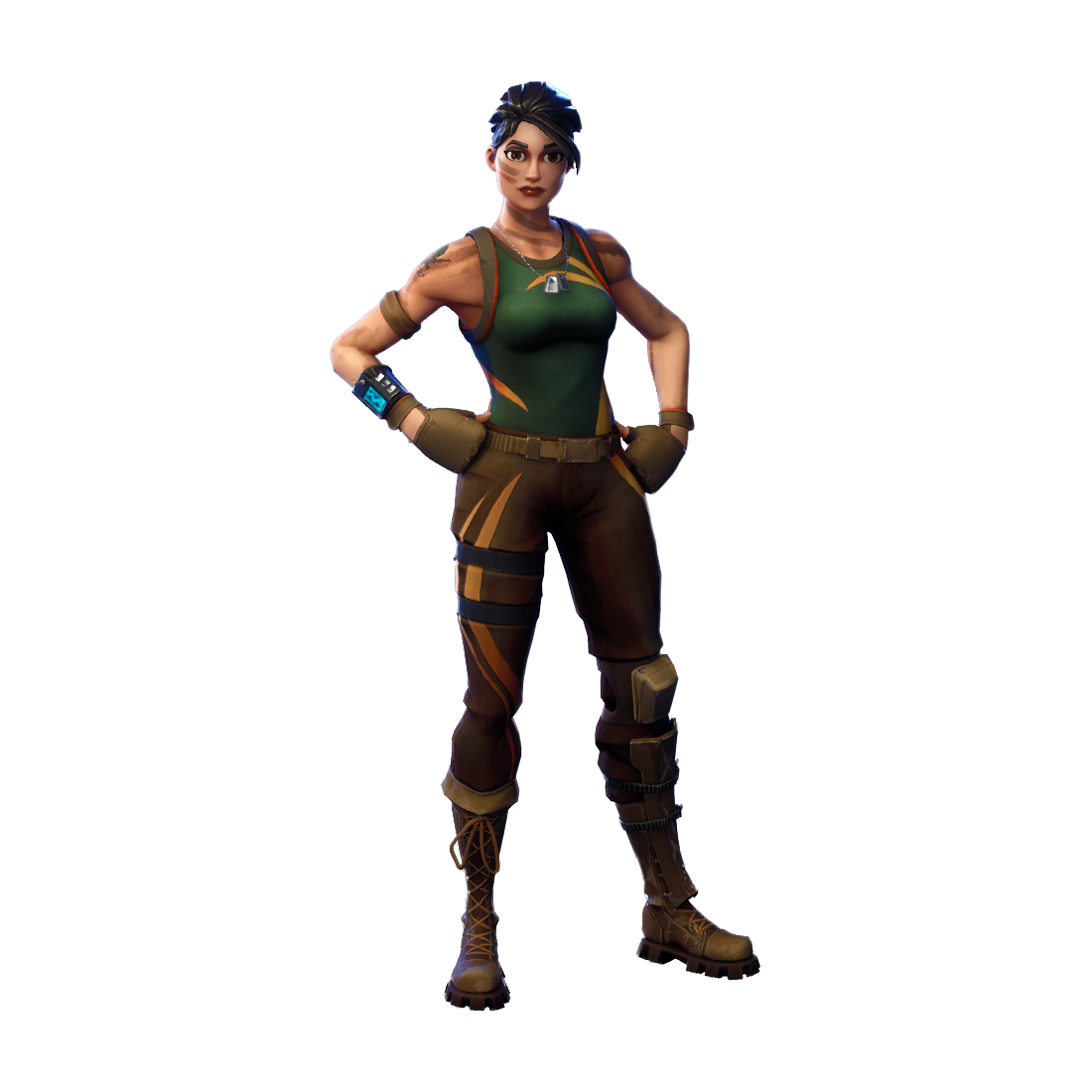 Arctic Royale Figurine Fortnite Battle Costume PNG Image