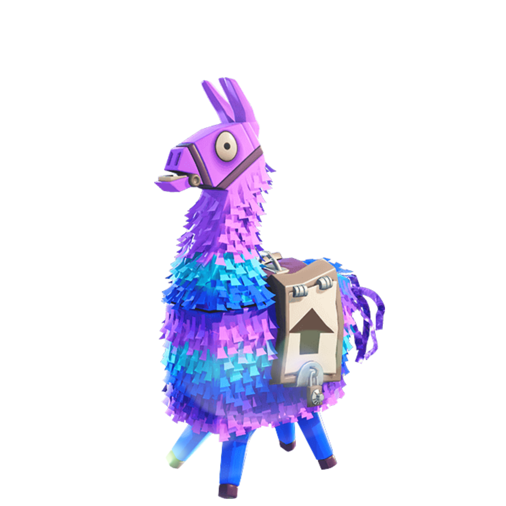 Purple Games Fortnite Llama Violet Video PNG Image