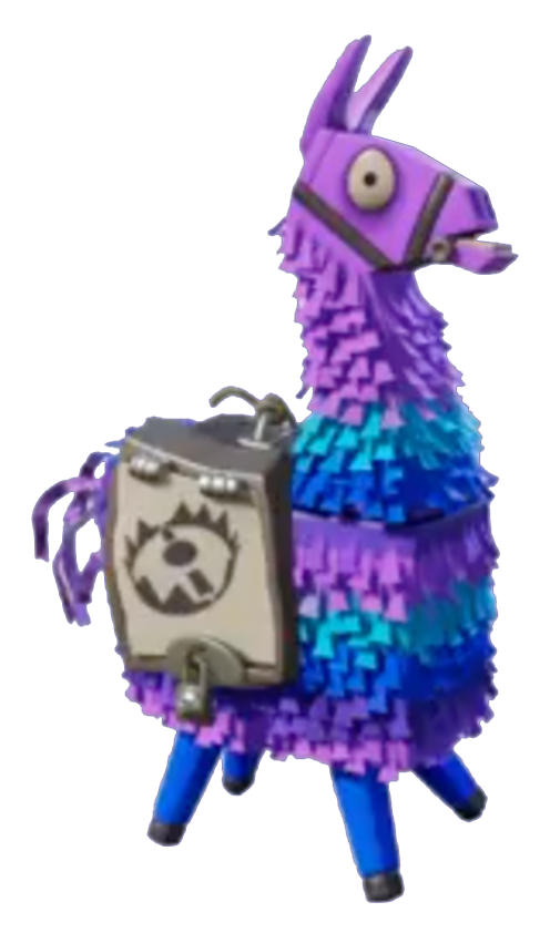 Battle Royale Purple Fortnite Llama Download HQ PNG PNG Image