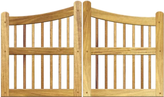 Brown Wood Gate Download HQ PNG Image