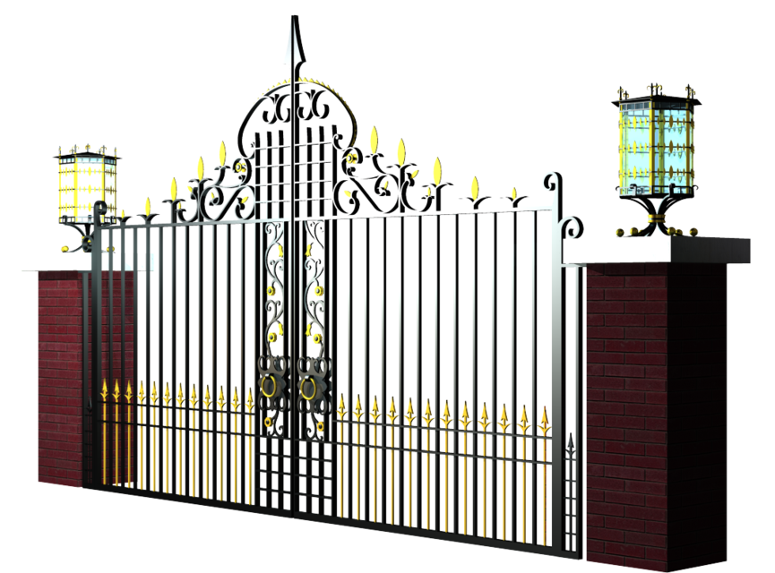 Steel Gate Metal Free Download Image PNG Image