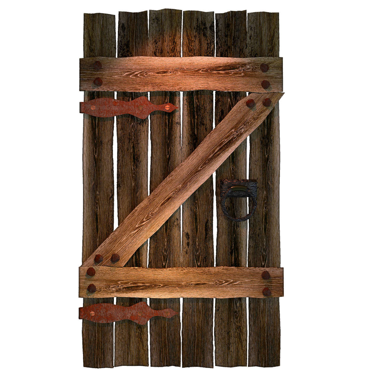 Gate Wood Pic Free HQ Image PNG Image