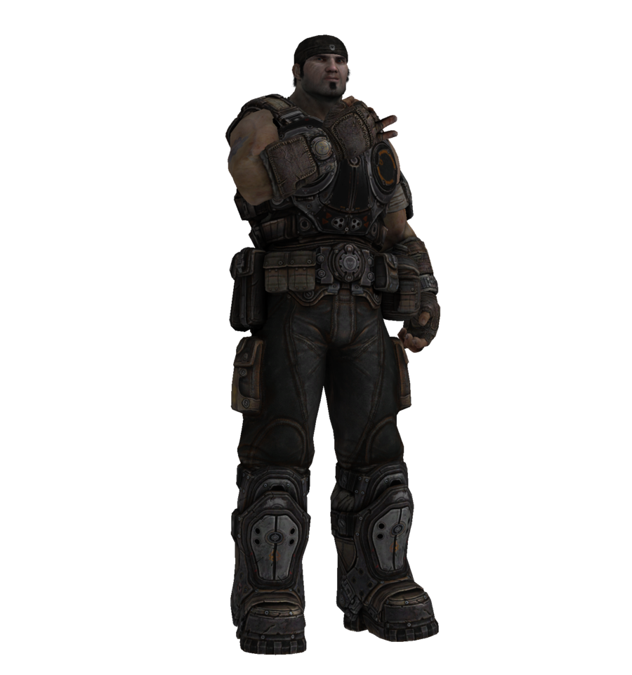 Marcus Fenix Transparent Background PNG Image