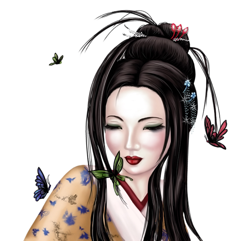 Geisha Download Png PNG Image