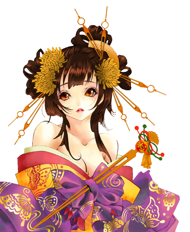 Geisha Png File PNG Image