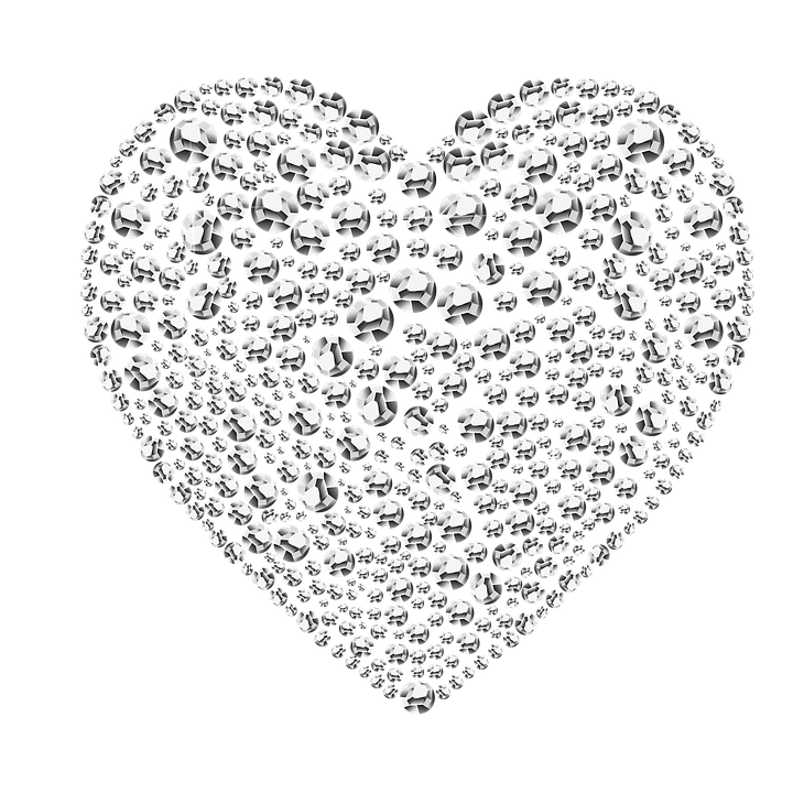 Crystal Gemstone Heart Free HQ Image PNG Image