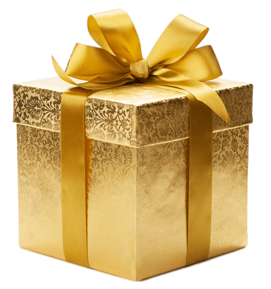 Gift Gold Free Transparent Image HQ PNG Image