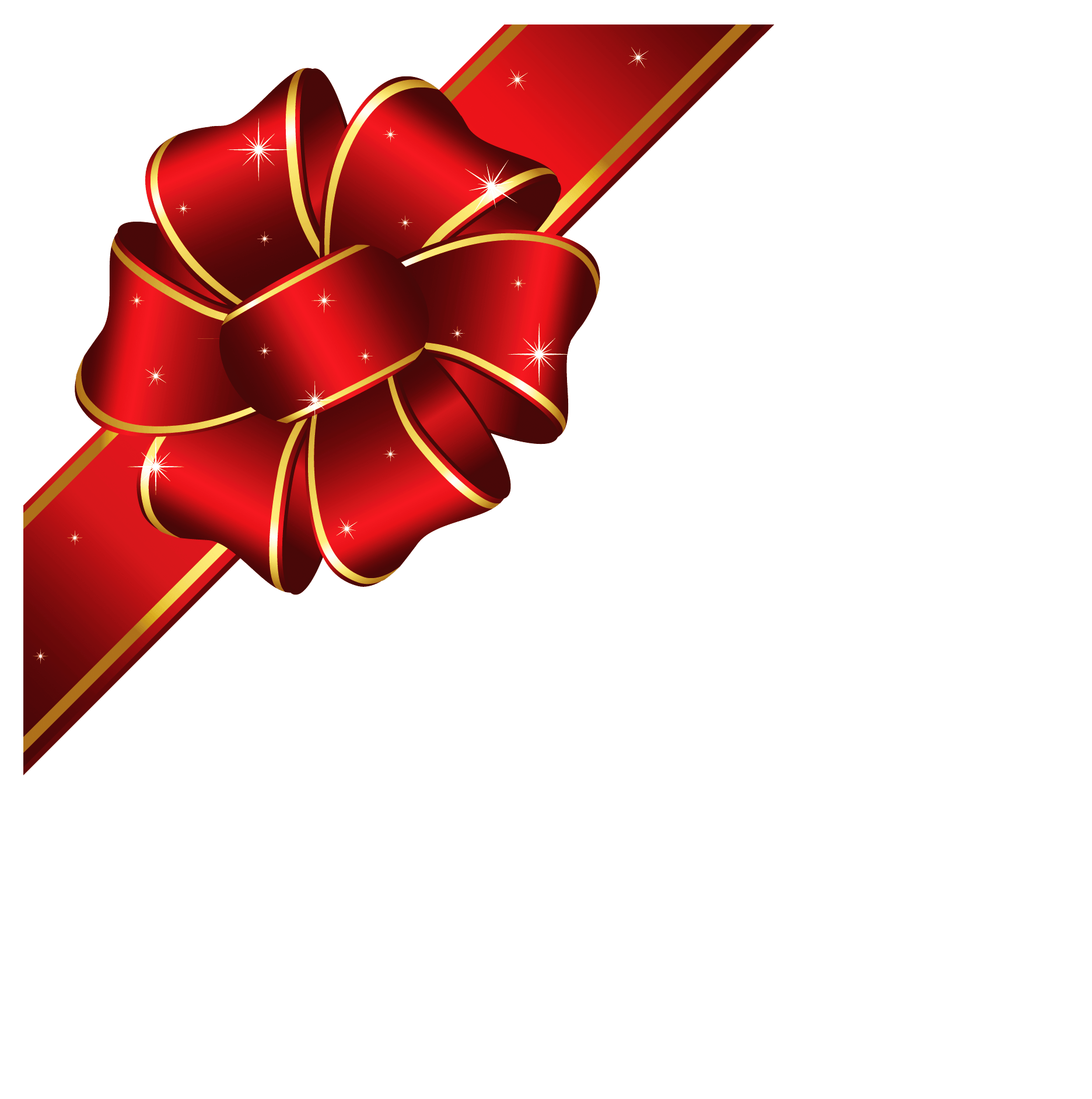 Gift Red Ribbon Png Image PNG Image