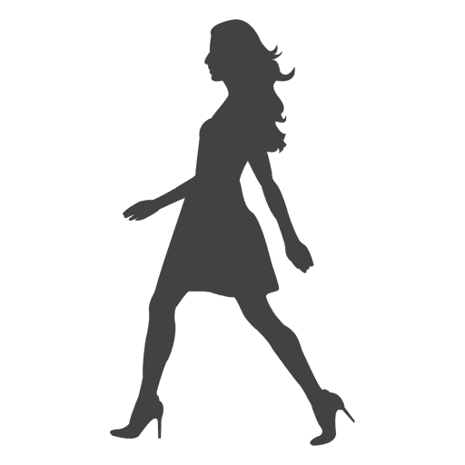 Standing Walking Vector Girl Free HD Image PNG Image