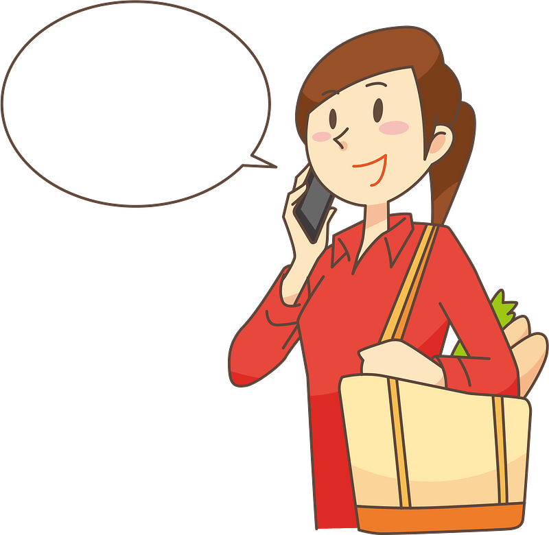 Mobile Talking Girl Phone Using PNG Image