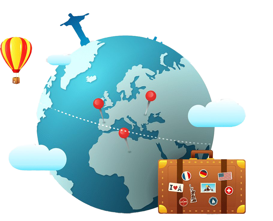 Travel Globe HQ Image Free PNG Image