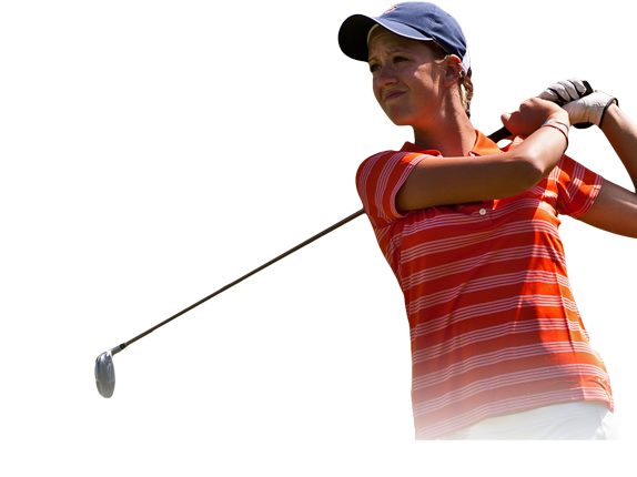 Female Golfer Transparent PNG Image