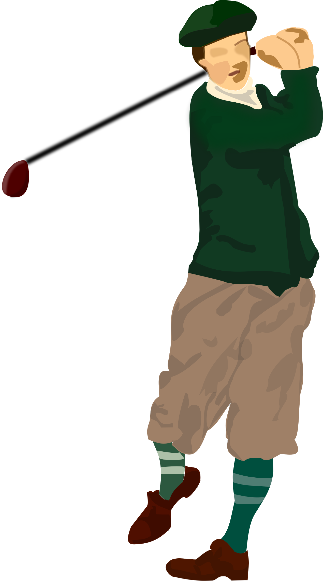 Golfer Free Download PNG Image