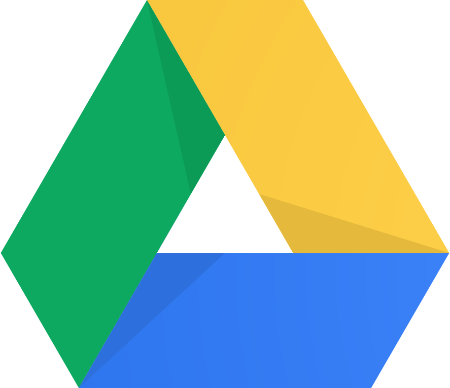 Google Driving Storage Drive Suite Logo Cloud PNG Image