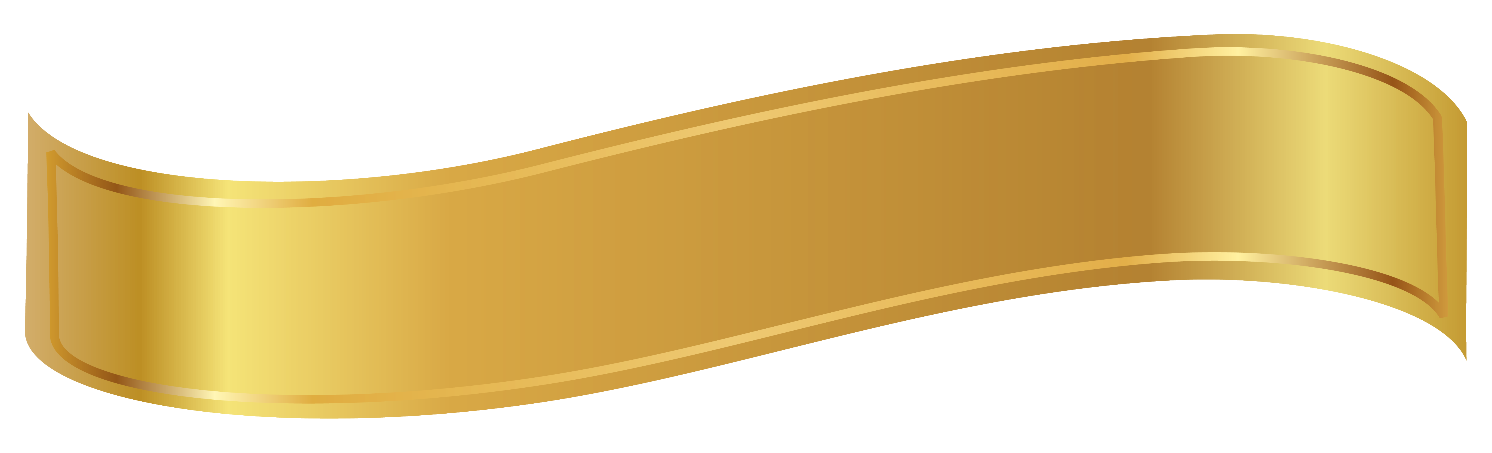 Golden Ribbon Free PNG HQ PNG Image