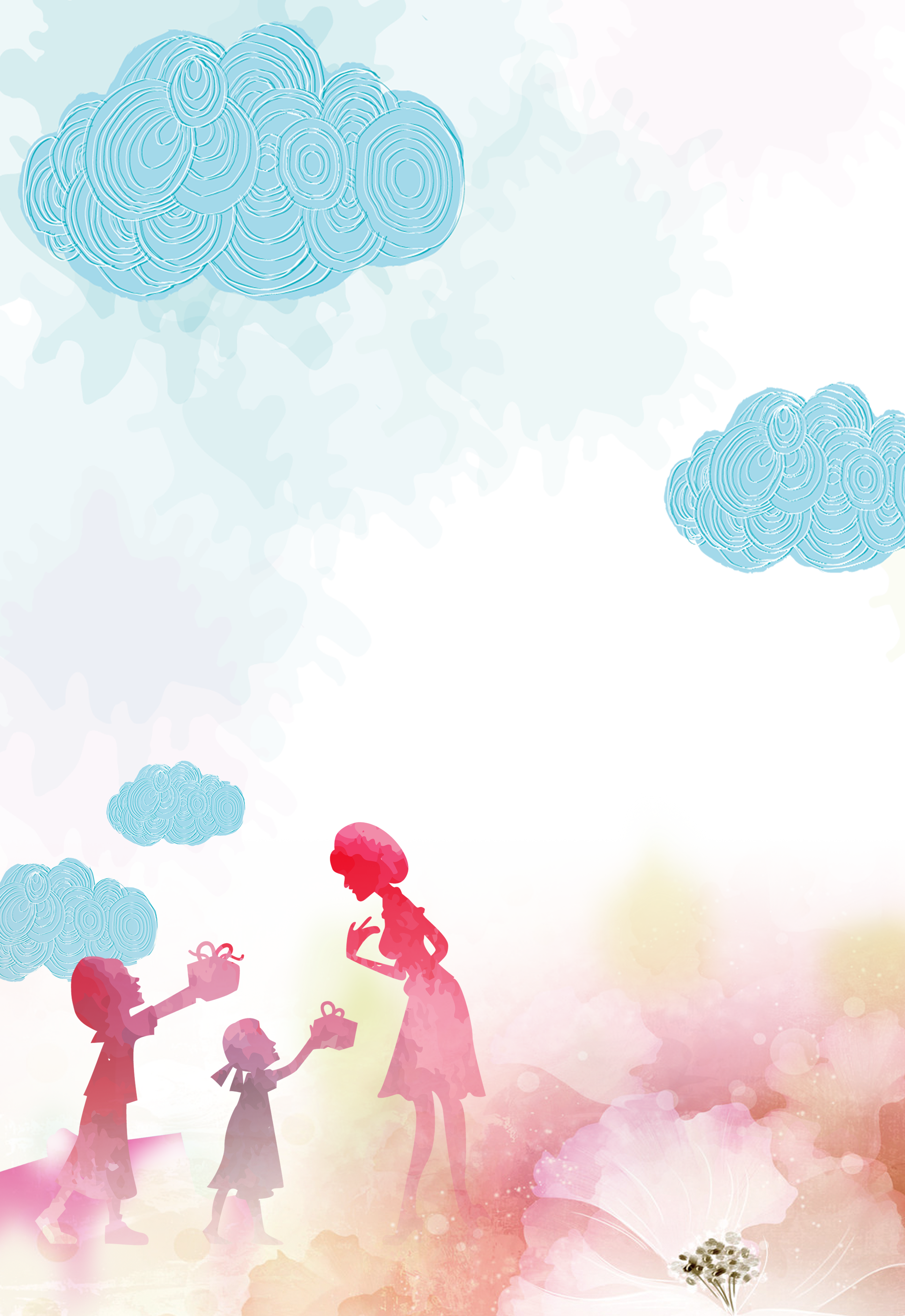 Watercolor Material Wallpaper Painting Transparent Free PNG HQ PNG Image