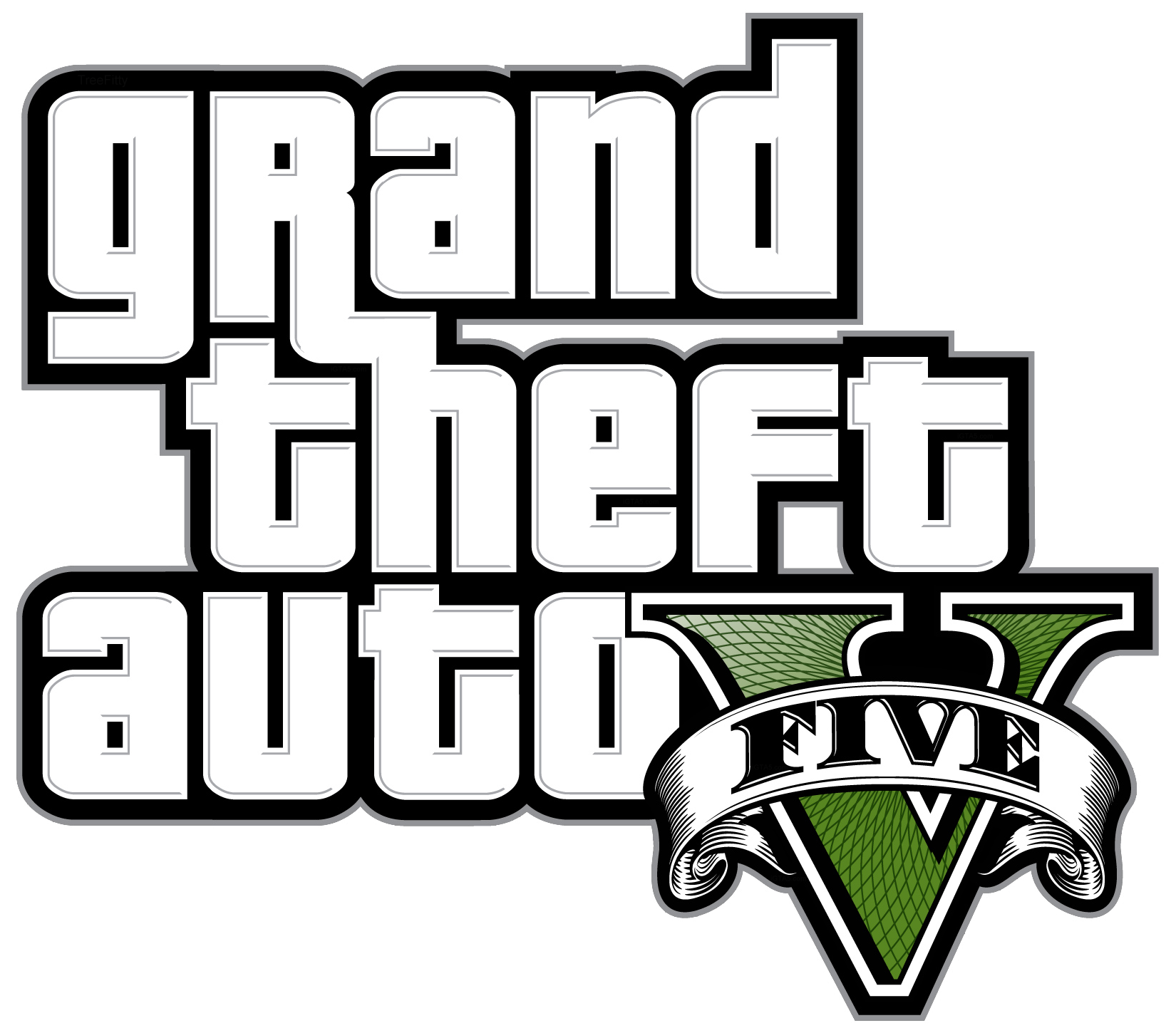 Logo Gta V PNG File HD PNG Image