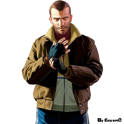 Niko Bellic Transparent Image PNG Image