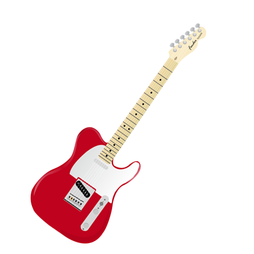 Guitar Acoustic Red Free HQ Image PNG Image