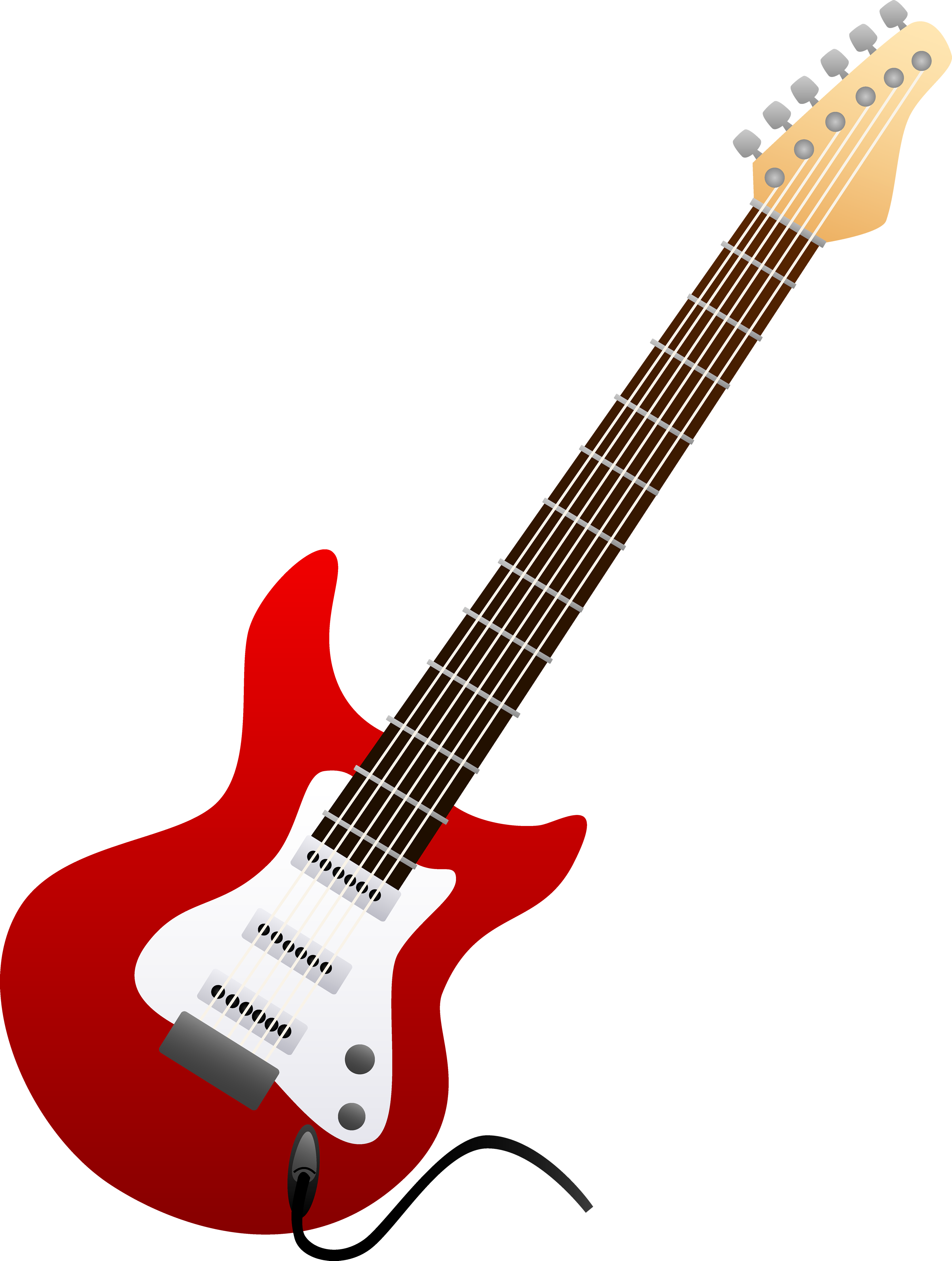 Guitar Red Rock Free Photo PNG Image