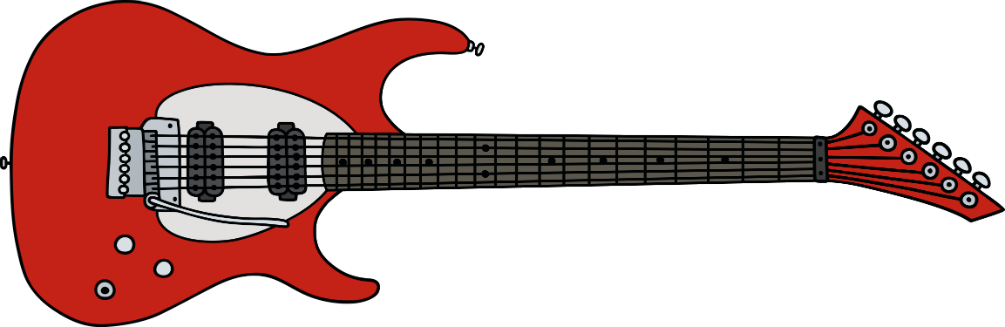 Guitar Red Rock Free Transparent Image HD PNG Image