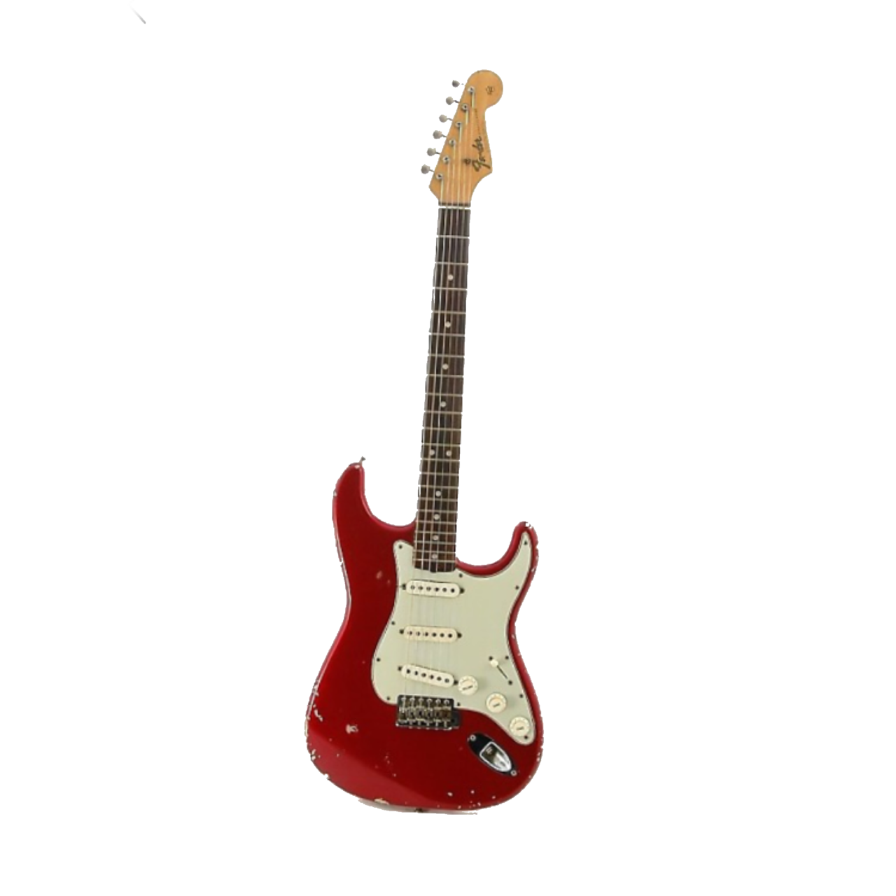 Guitar Red Rock HD Image Free PNG Image