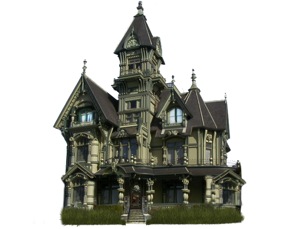 Halloween House Transparent PNG Image