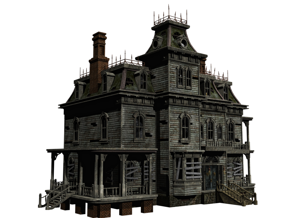 Halloween House Transparent PNG Image