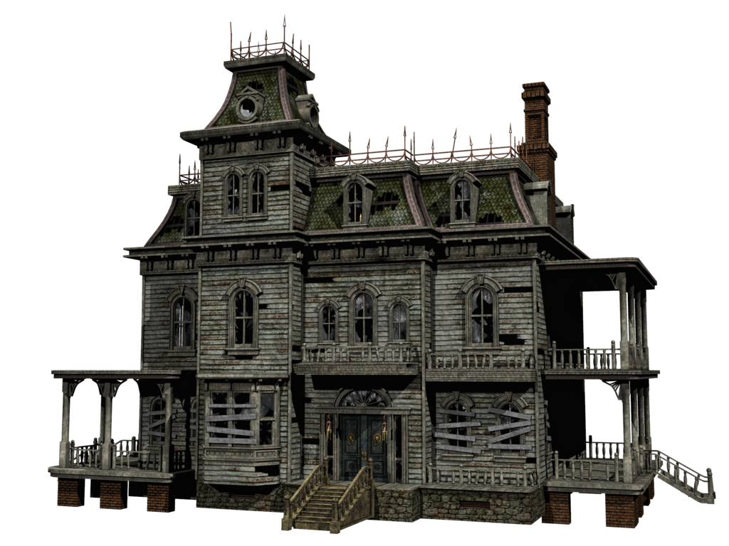 Halloween House Photos PNG Image