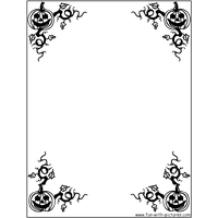 Halloween Border PNG Image