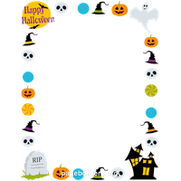 Halloween Border Transparent PNG Image