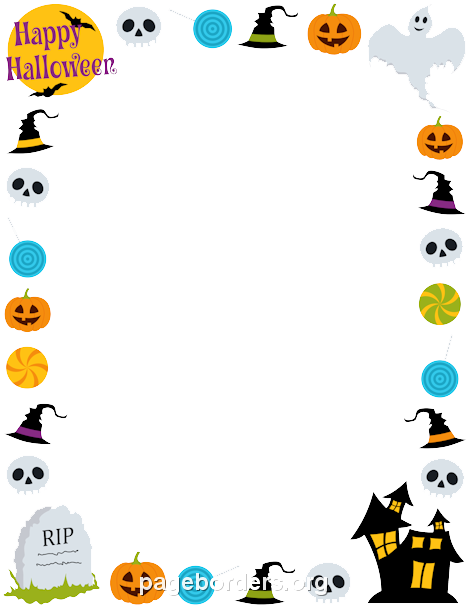 Halloween Border Transparent PNG Image