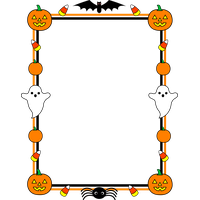 Halloween Border PNG Image