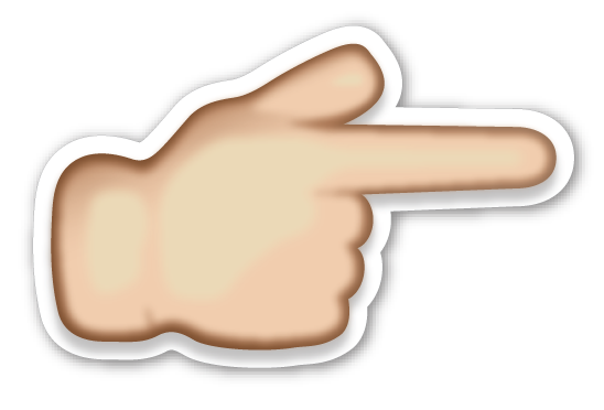 Hand Emoji PNG Image