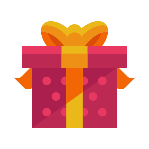 Gift Christmas Yellow Orange For Holiday 2020 PNG Image