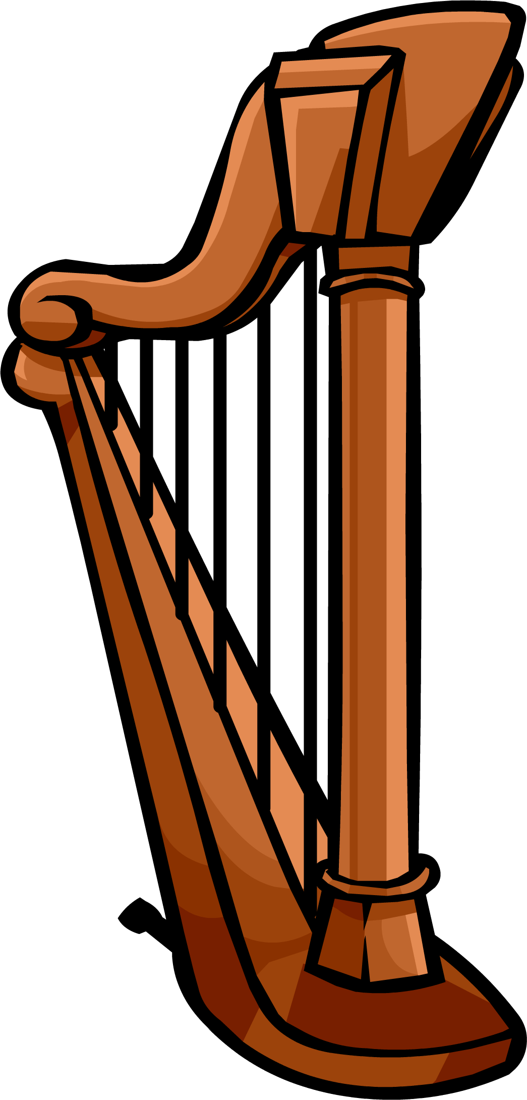 Harp Transparent Background PNG Image