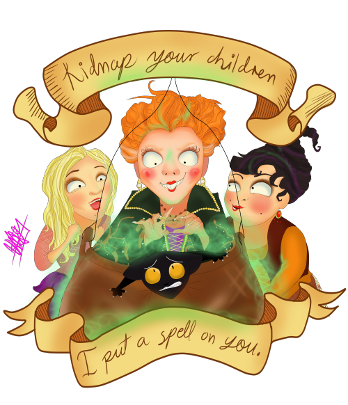 Hocus Pocus Free Clipart HD PNG Image